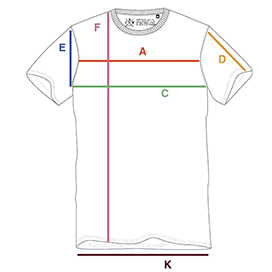 table de mesure pour un t shirt